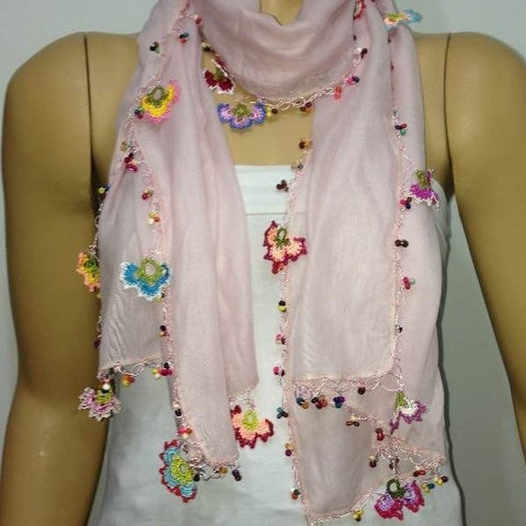 flower scarf