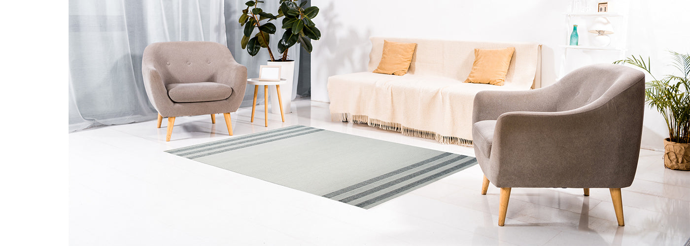 Stylish and Elegant Hand-Knotted Wool White Modern Contemporary HANDLOOM Flat Weave DURRIE Hand-Tufted Wool Rectangle Area Rugs