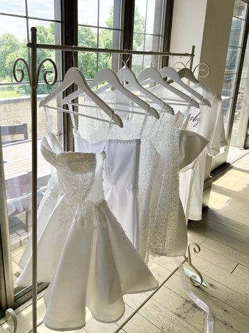 Bridal mini dresses