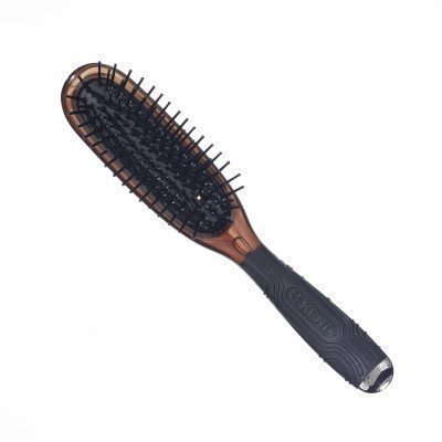 Kent round hair brush boar bristle black