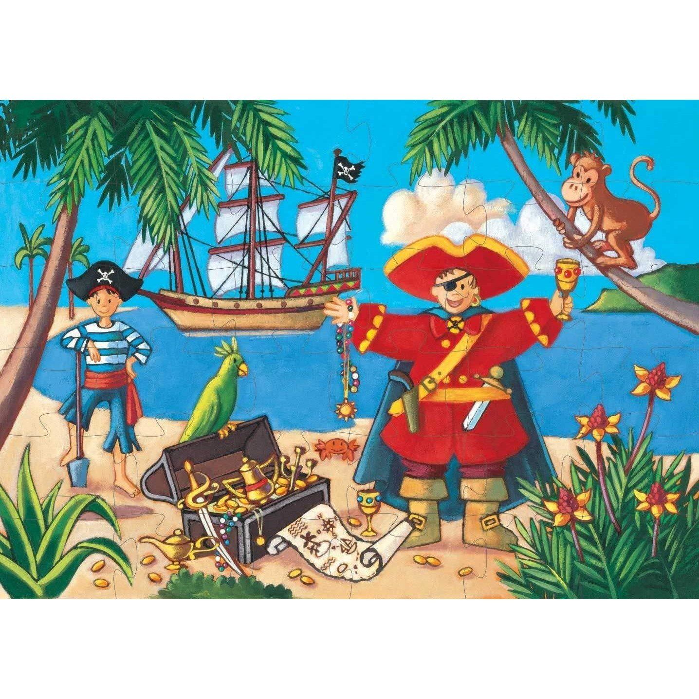 In The Forest Progressive Jig Saw Puzzles by Djeco, Premium French