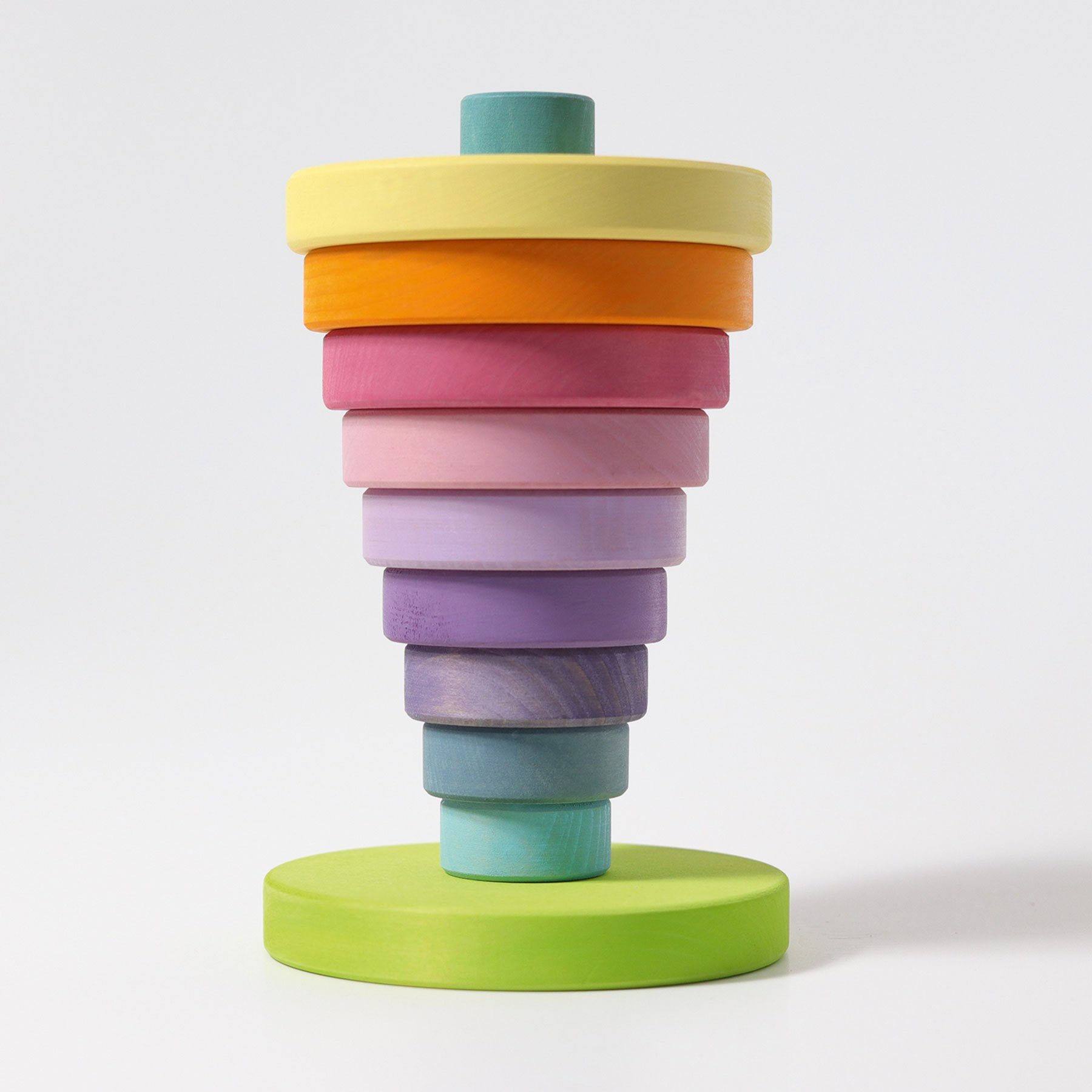 Grimm's Giant Geometrical Stacking Tower - The Happy Lark