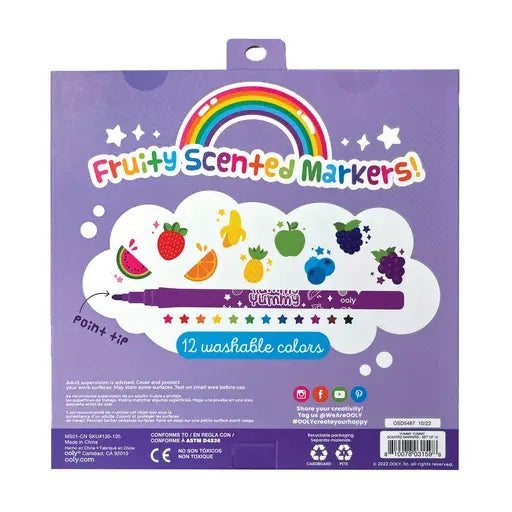 Juicy Fruits 6 Pack Dot Markers - The Happy Lark