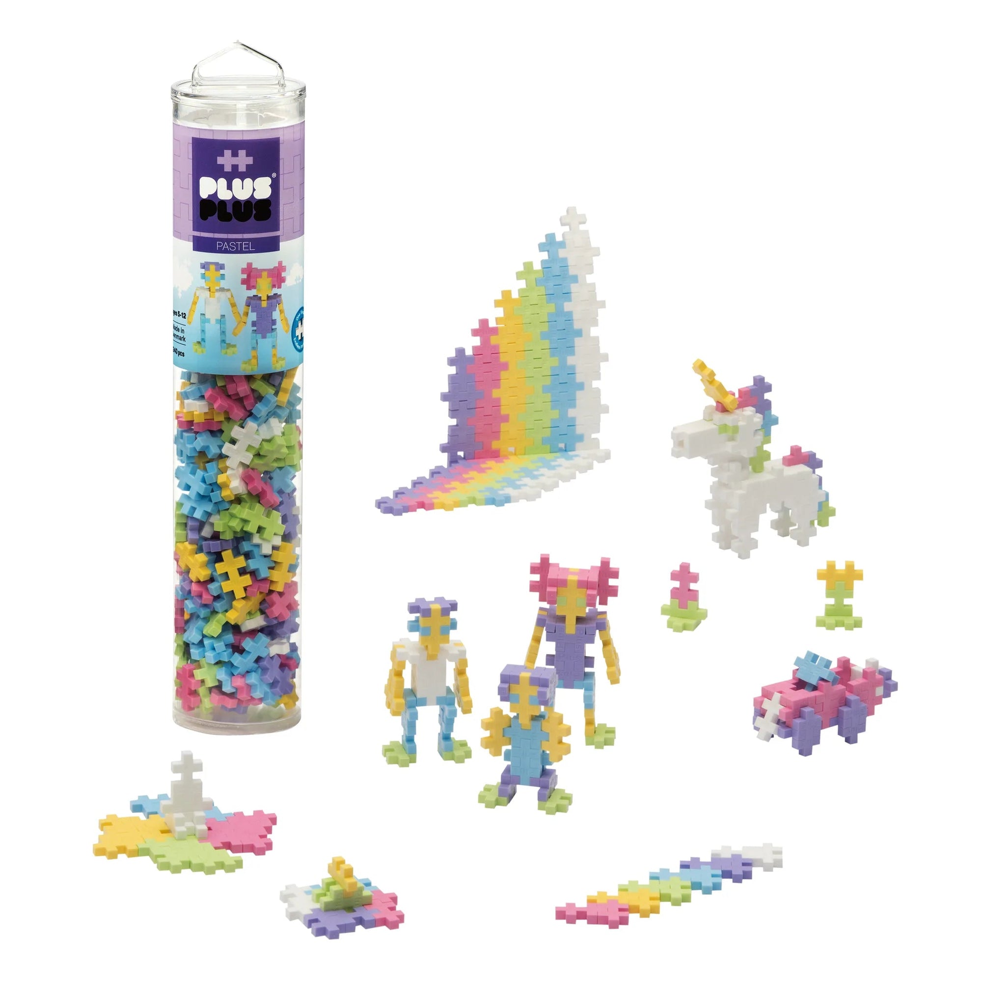 PLUS-PLUS PUZZLE BY NUMBER UNICORN 250PCS < Board Games, Cards & Puzzles