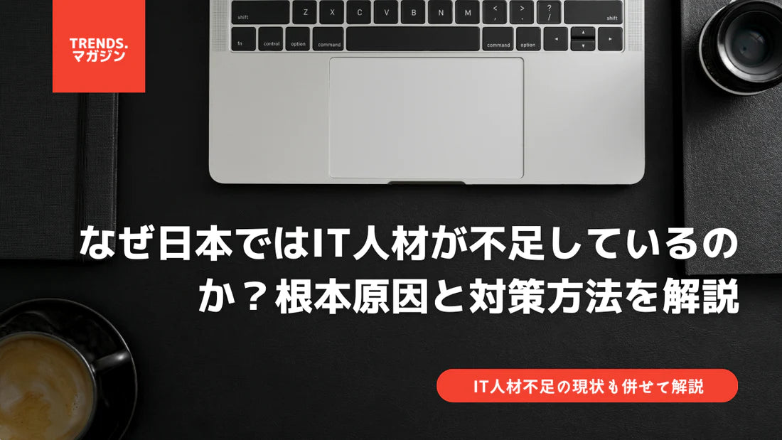 なぜ日本ではIT人材が不足しているのか？根本原因と対策方法を解説。