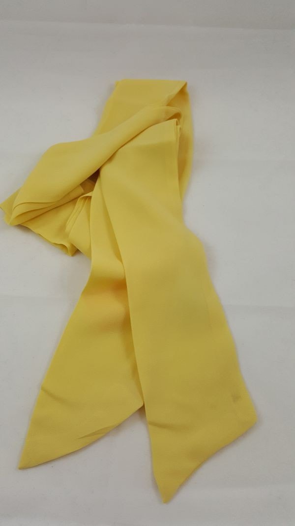 chiffon skinny scarf