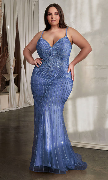 Plus Size Deep Neck Fitted Slit Gown Buyers - Wholesale Manufacturers,  Importers, Distributors and Dealers for Plus Size Deep Neck Fitted Slit Gown  - Fibre2Fashion - 21197896