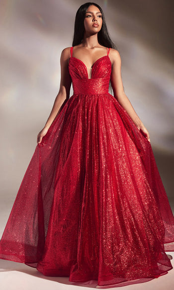 Layla K LK145 Glitter Spaghetti Straps Quinceanera Ball Gown | Trajes de  gala, Vestido de gala, Quinceanera dresses