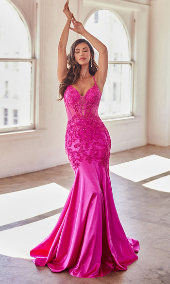 Pink Prom Dresses-Long & Short