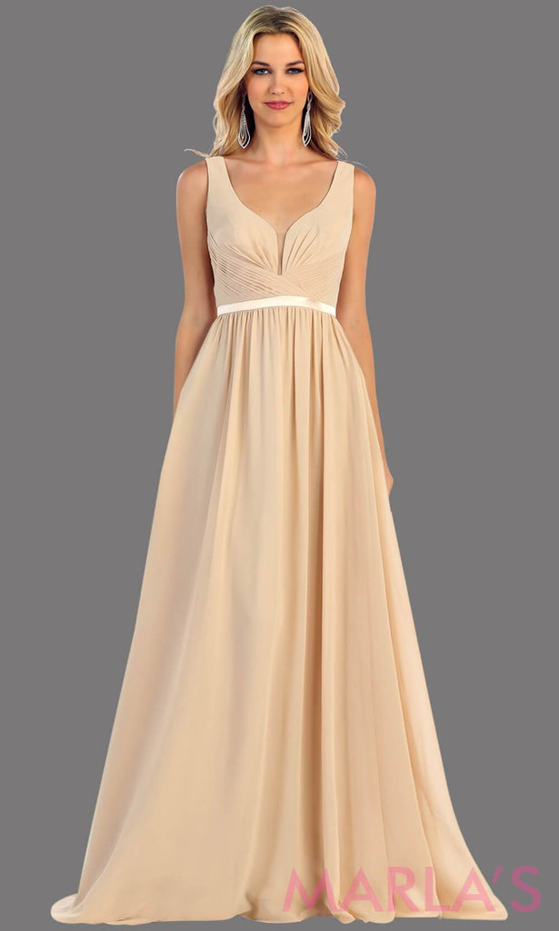 simple gold gown