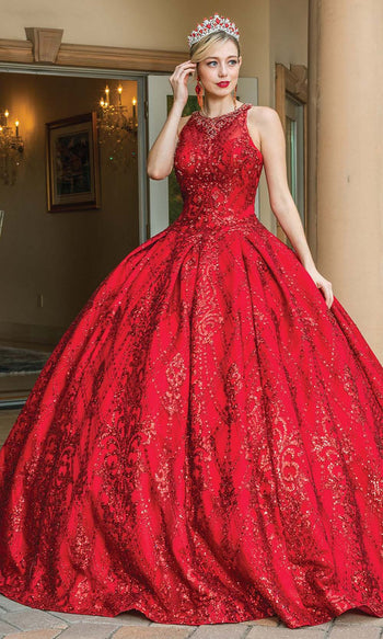Cinderella Divine 15702 Off Shoulder Quinceanera Ball Gown | NORMA REED