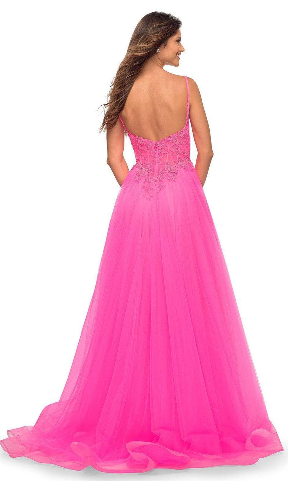 La Femme - 30793 Beaded Sleeveless Sheath Gown