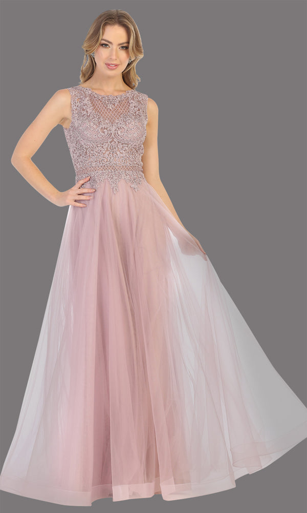 Rose Pink Engagement Trendy Gown
