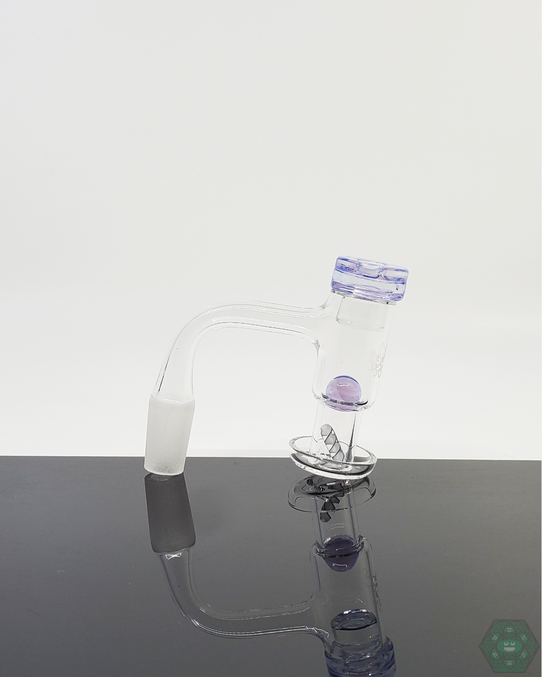 Teigeiro Glass Slurper Set Bundle - Deluxe Marble & Terp Pearl Set for Quartz Nails