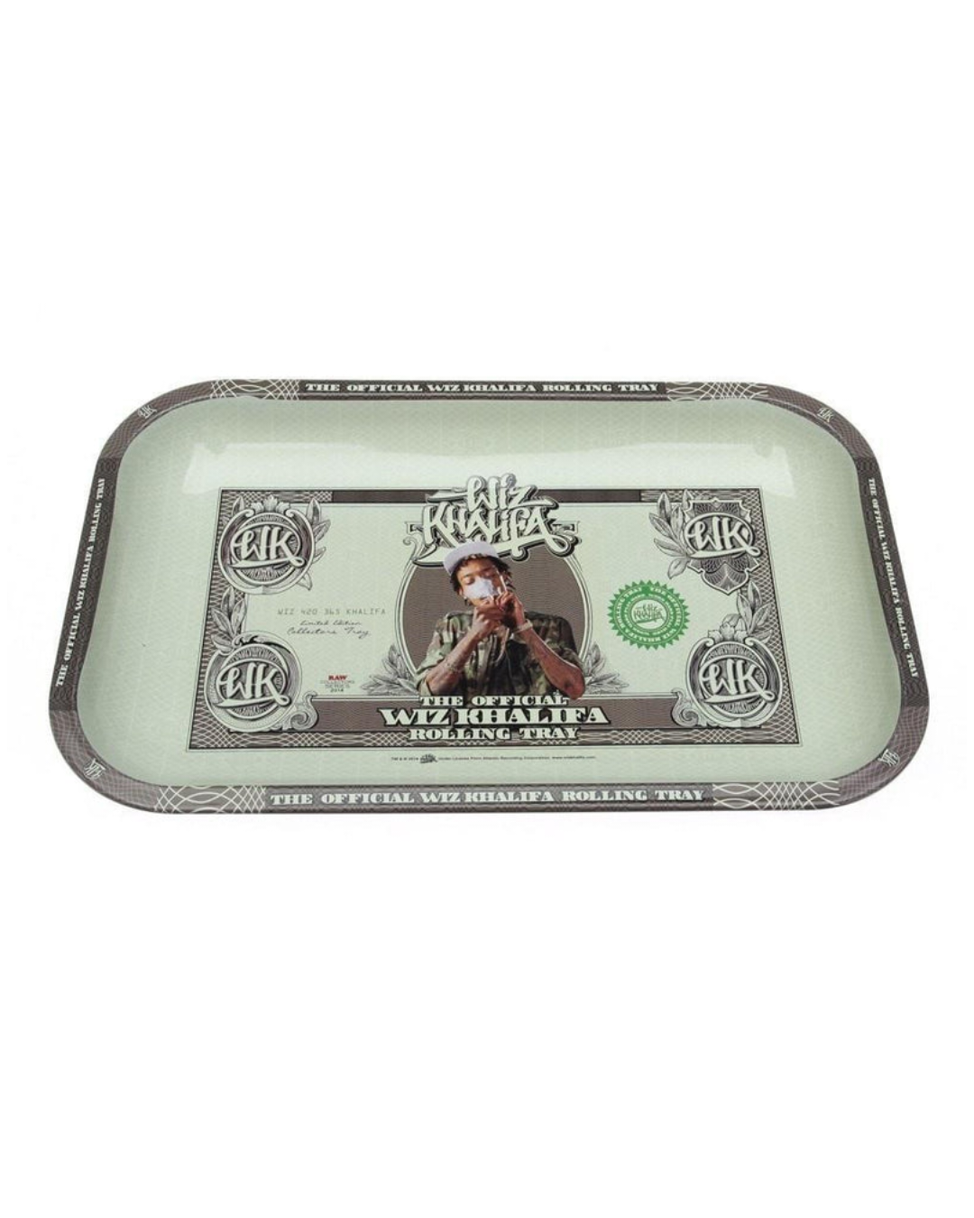 Wiz Khalifa Large Rolling Tray - Official Premium Tray