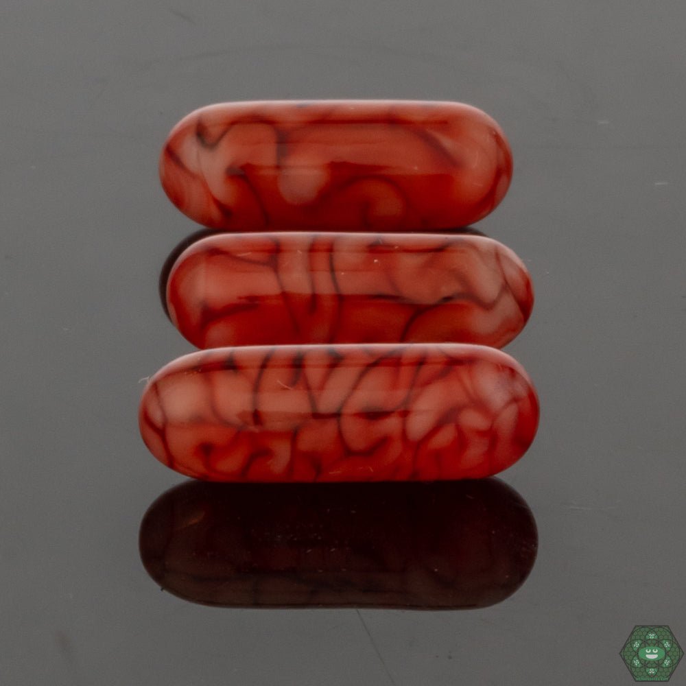 Algae Glass Pillars - Unique Heat Retention Dab Accessory