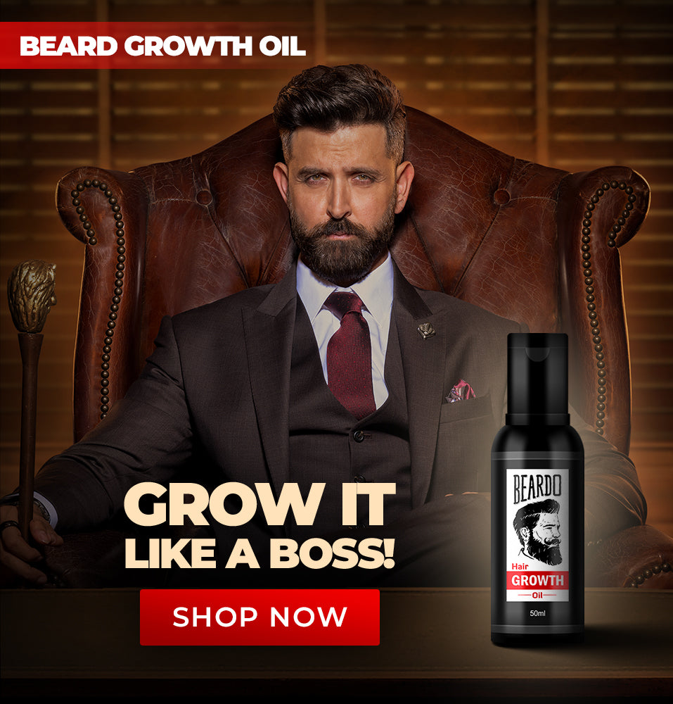 Beardo Beard  Hair Growth Oil for thicker longer beard  For patchy  uneven beard  Beard Oil for fast beard growth  Natural Hair Oil 50ml   Amazonin Health  Personal Care