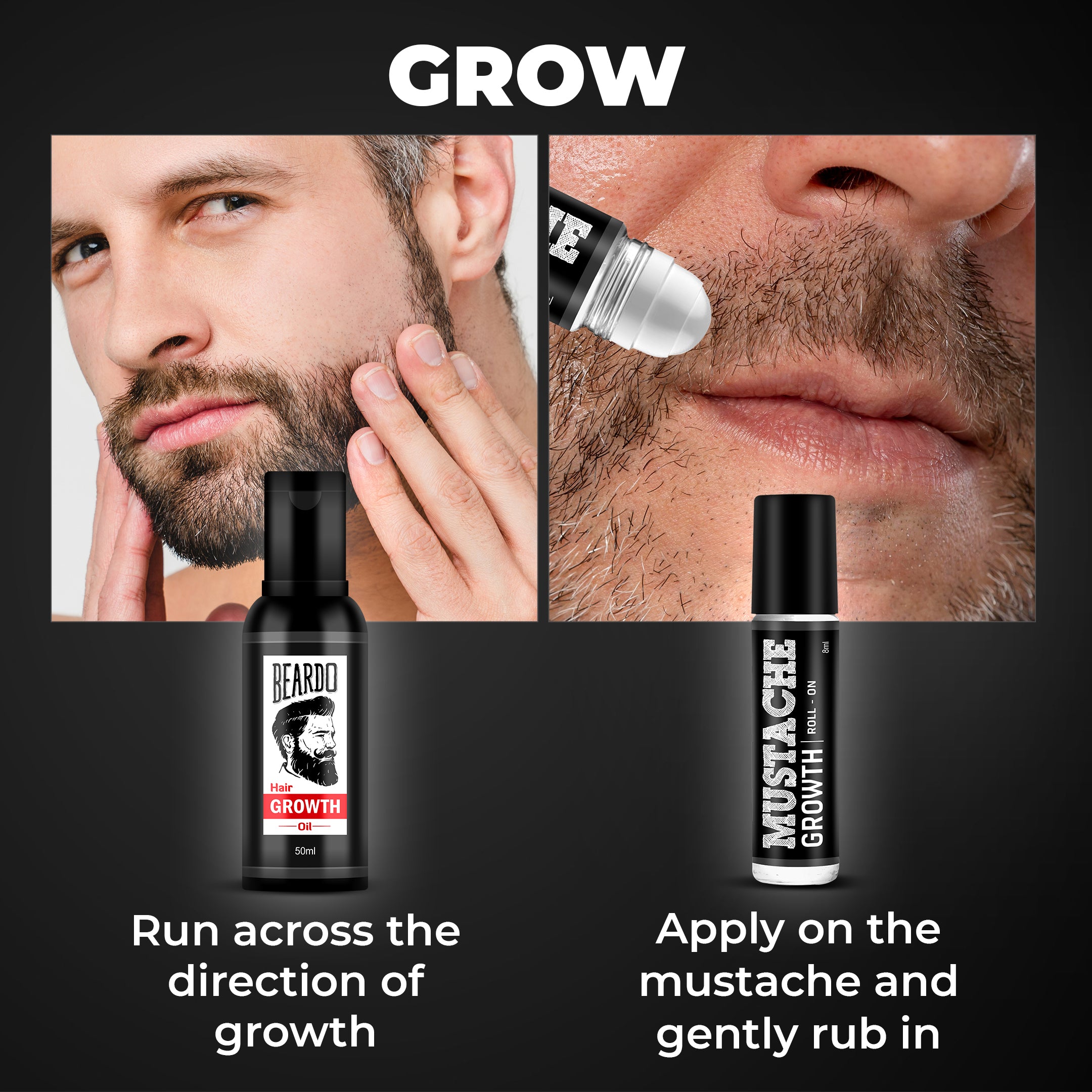 Beardo Hair Growth Oil 50ml  MAMOUSCOM
