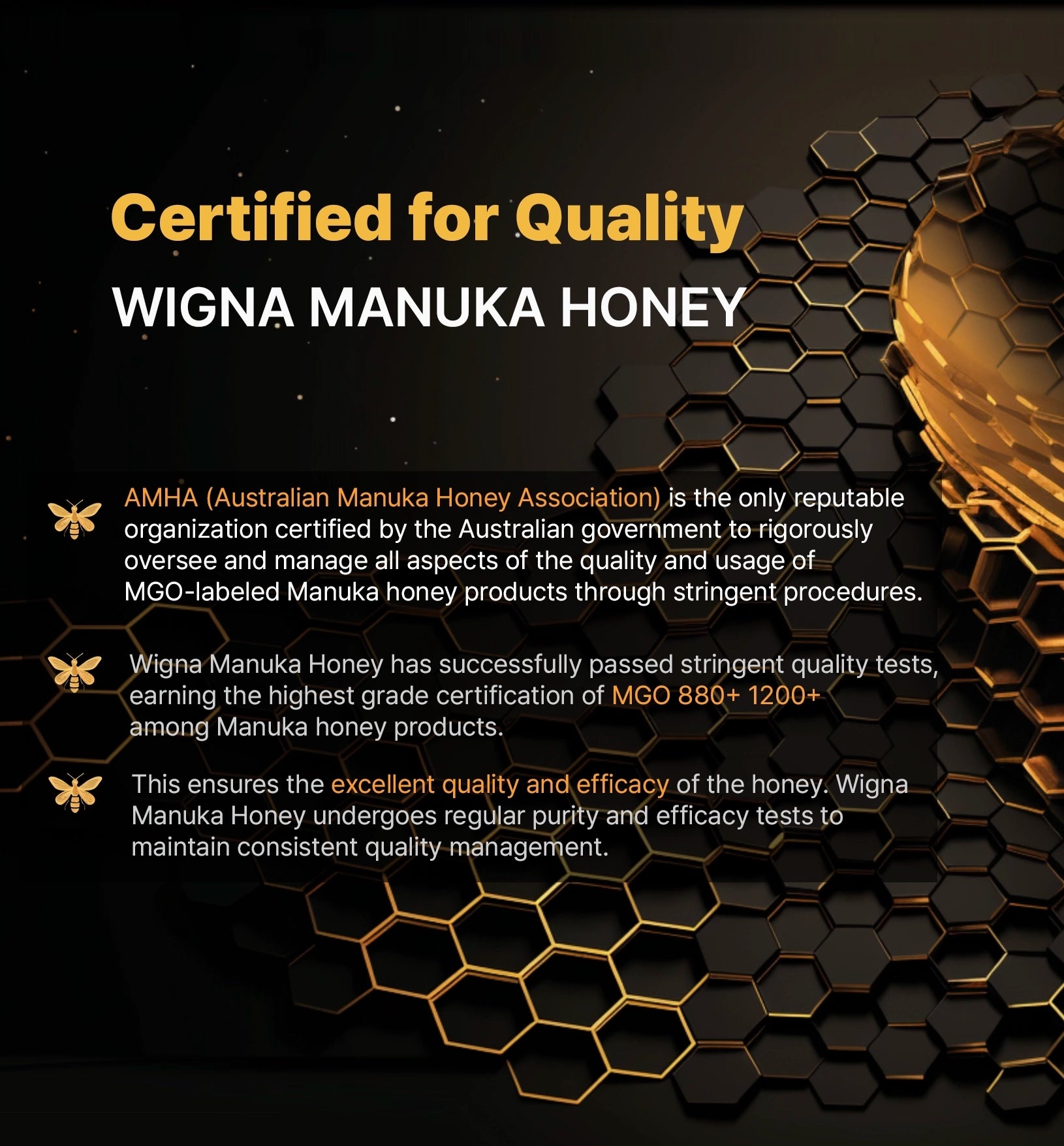 Wigna Manukar Houney with Royal jelly and Propolis