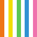 Hamptons Stripe Rainbow