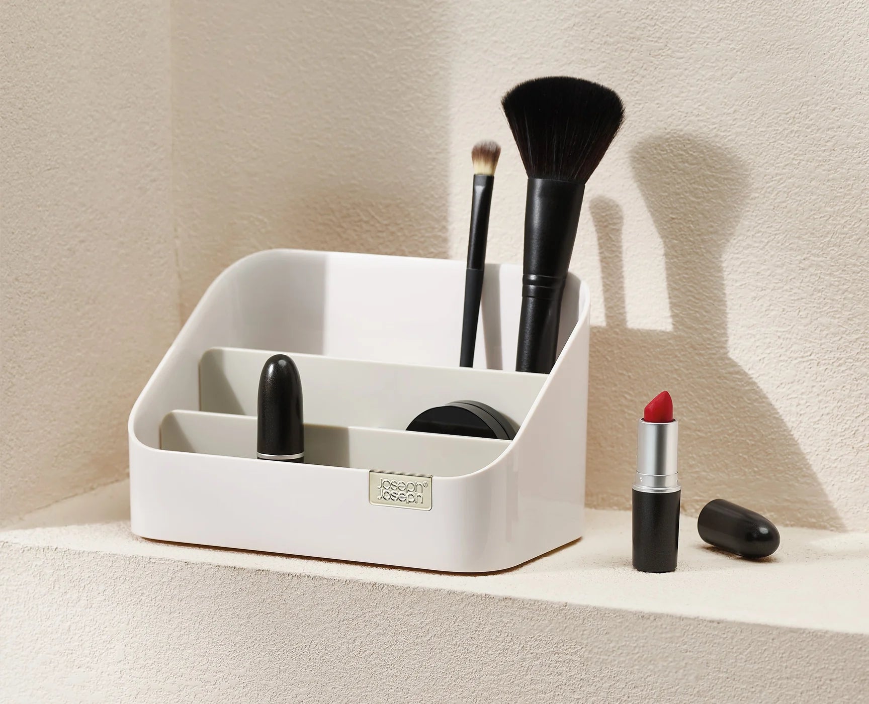 Viva Tiered Cosmetic Organizer - Shell