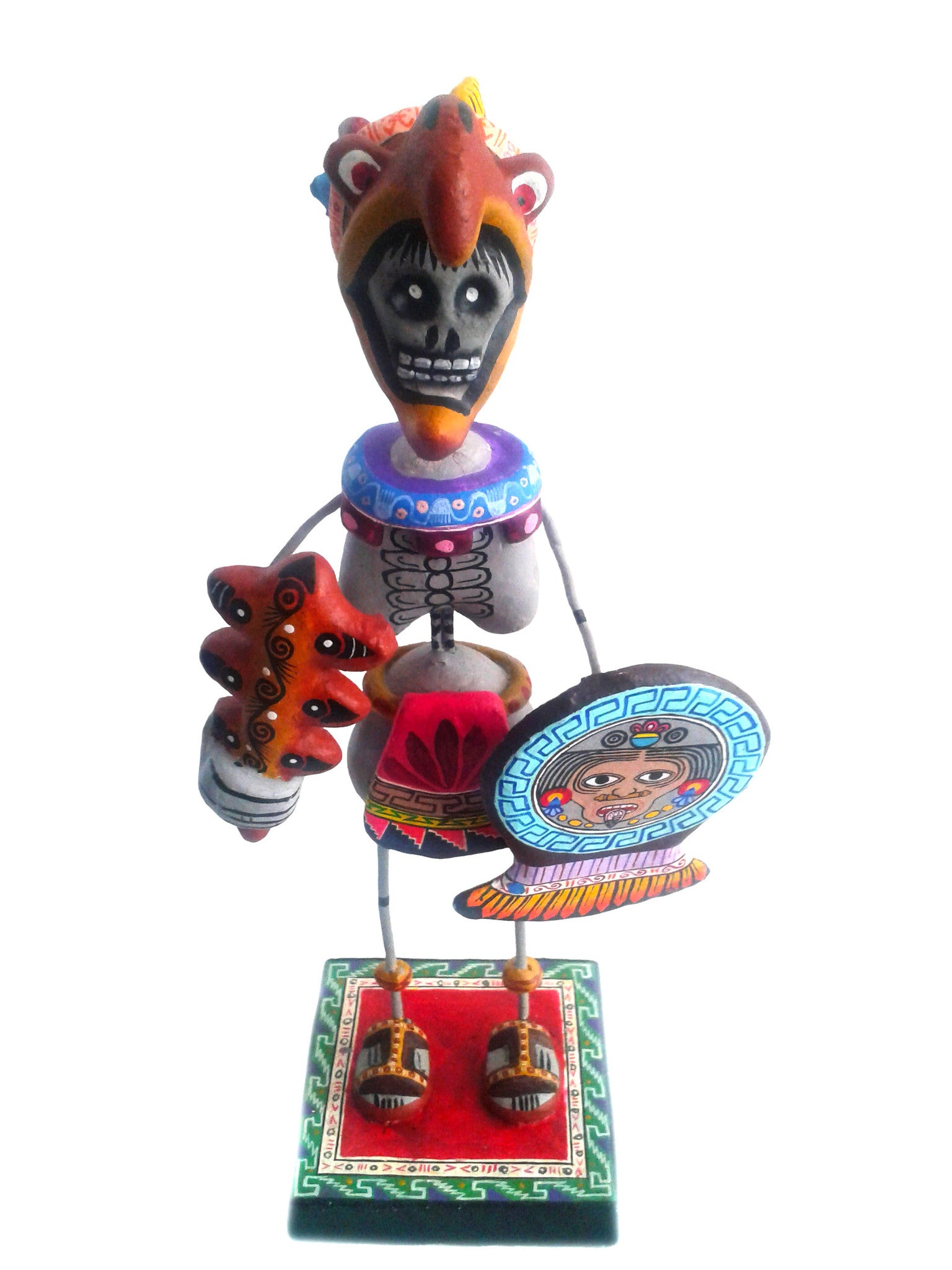 Guerrero Águila Calavera – Estilo Mexicano