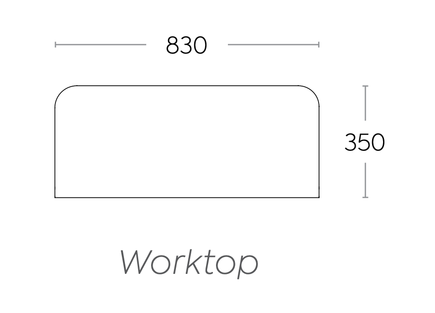 Motion Freestanding Phone Booth Worktop Dimension