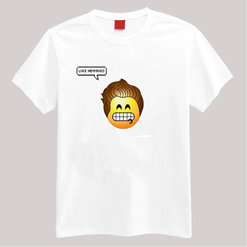 Luke Hemmings 5SOS Emoji T Shirt – 210 Kreations