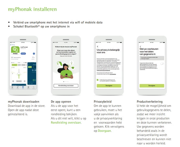 my phonak app instaleren