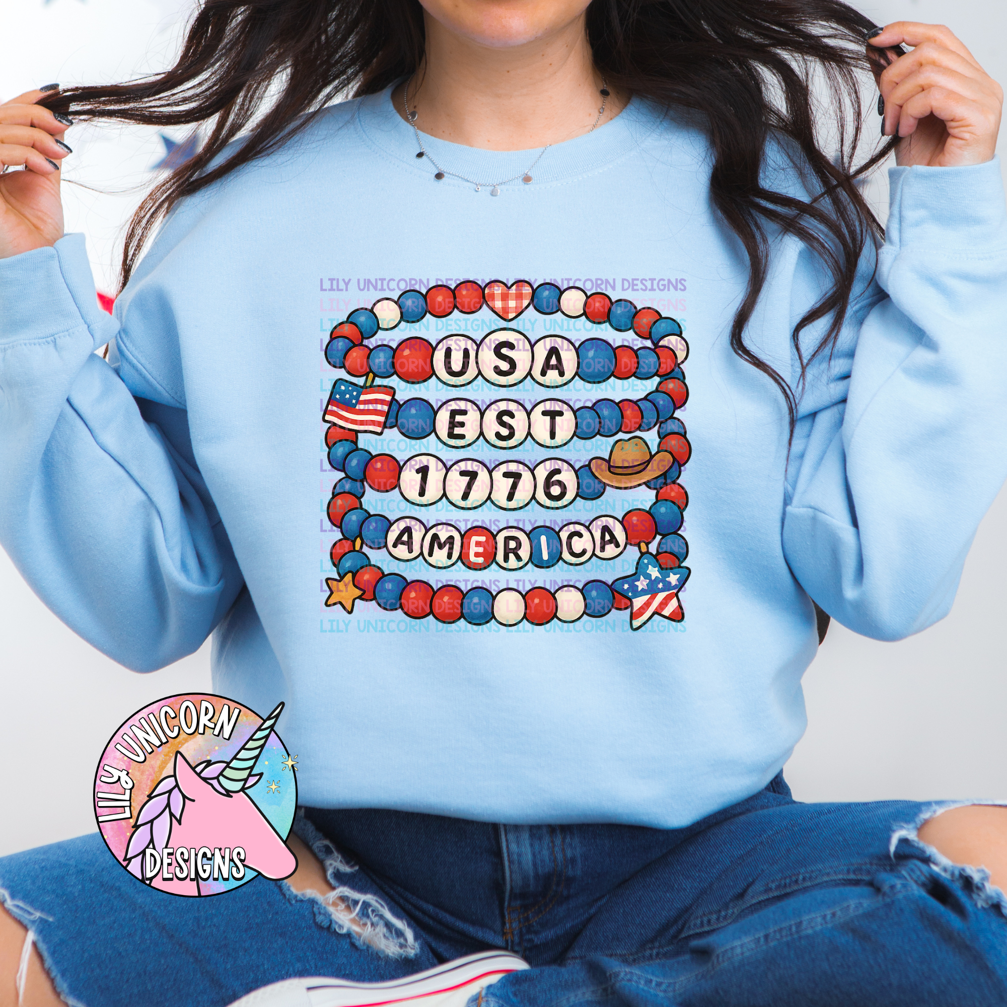 4th of July Bracelets Toddler