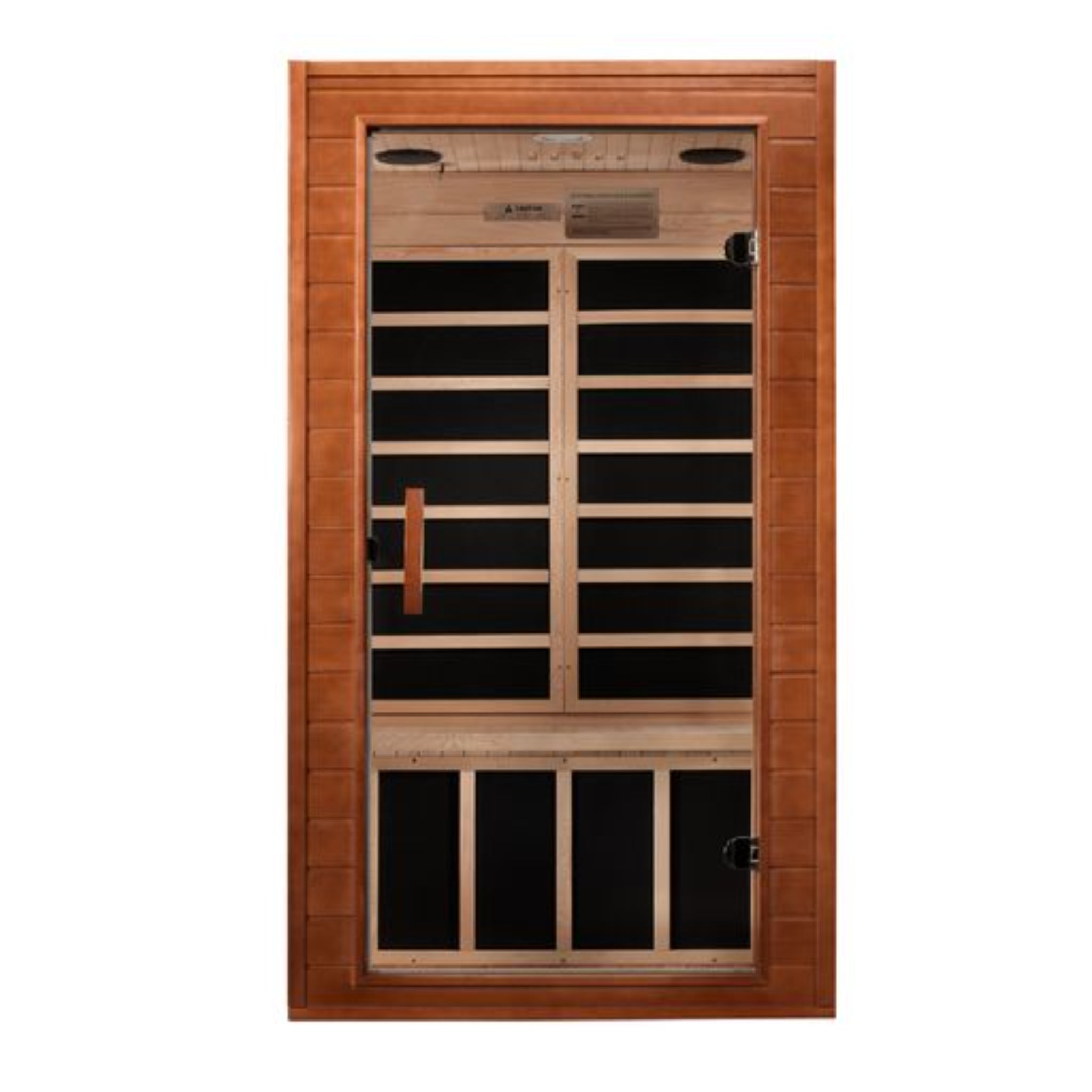 Dynamic I Avila Elite 1-2 person Ultra Low EMF (Under 3MG) FAR Infrared Sauna, Canadian Hemlock