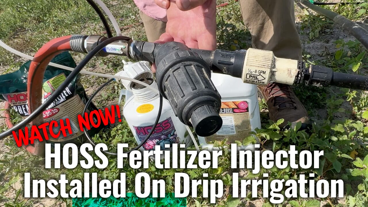 Fertilizer Injector on Drip