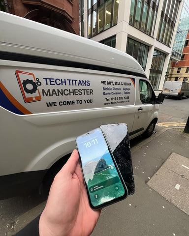 iPhone repairs at your doorstep in Manchester.