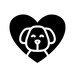 dog heart icon