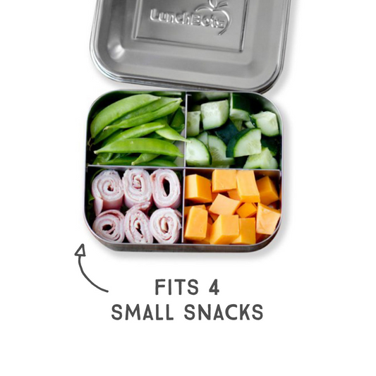  LunchBots Large Cinco Stainless Steel Lunch Container