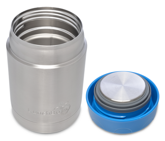 LunchBots Thermal 16-ounce Stainless Steel Insulated Food Container -  Sustainable Dish