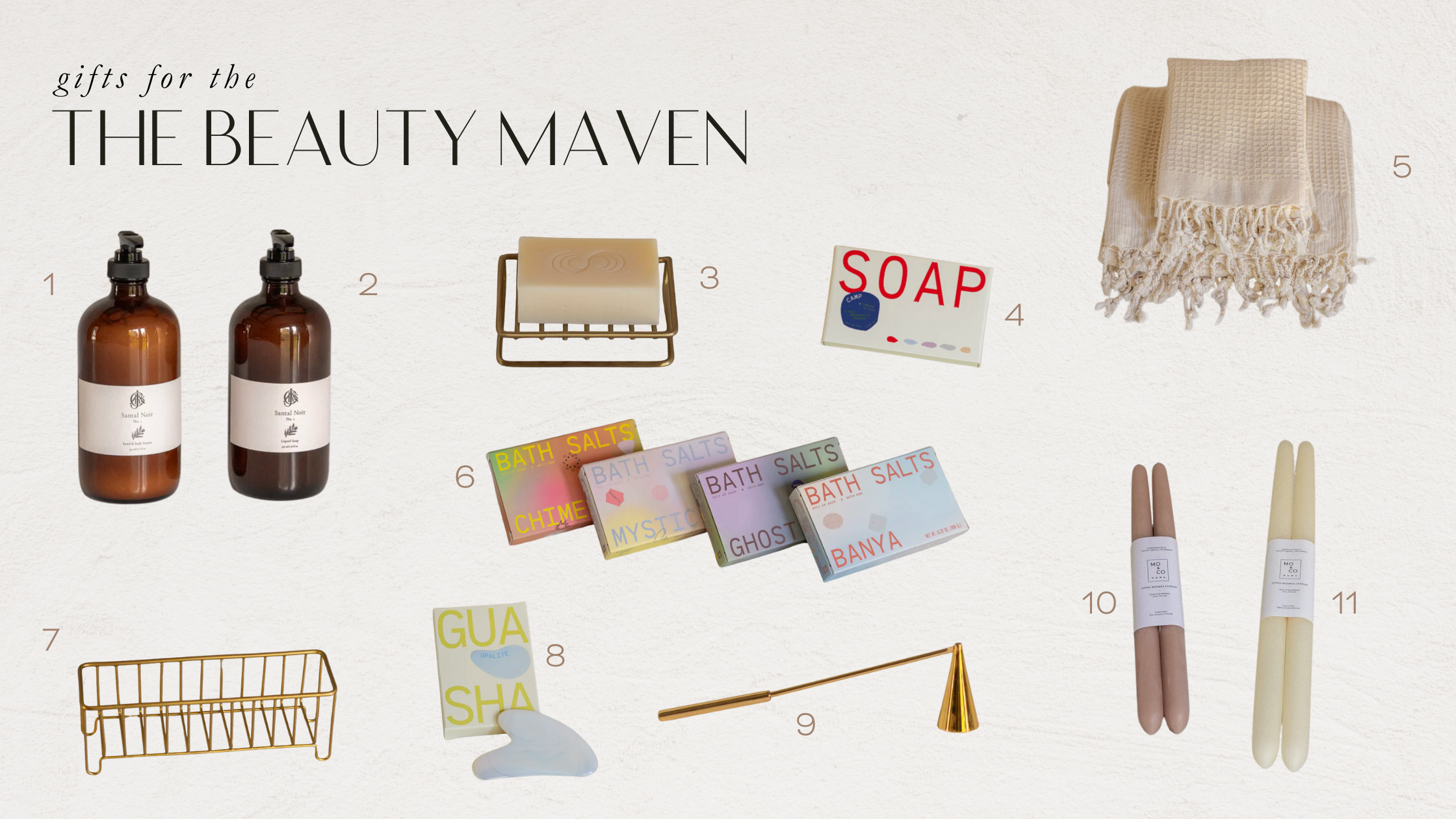 Holiday Gift Guide - Gift Ideas for the Beauty Maven