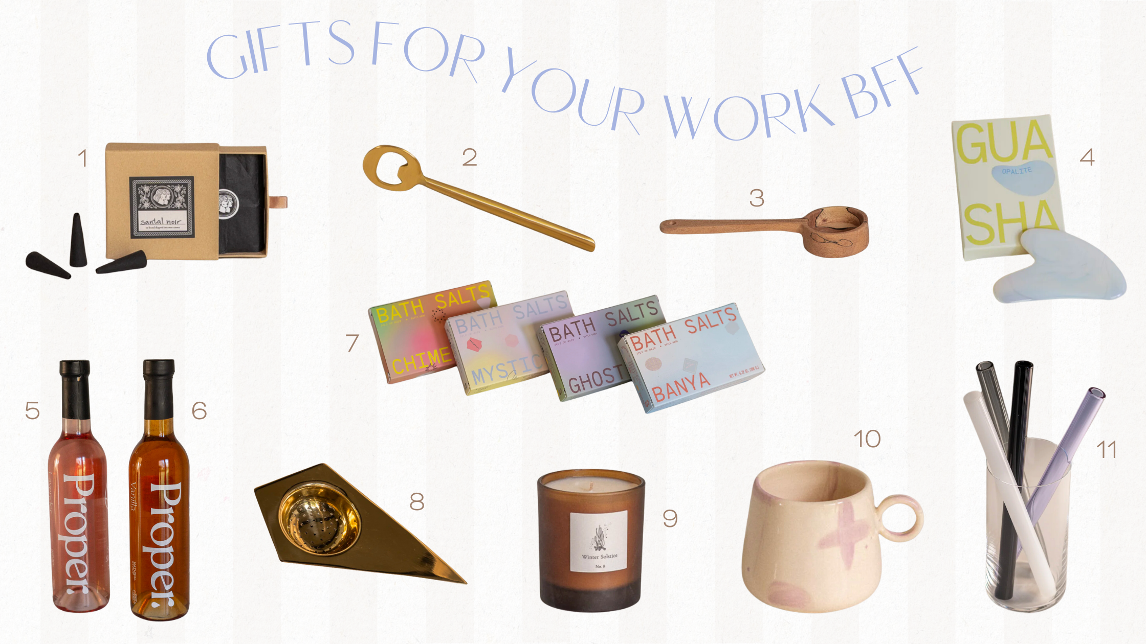 Holiday Gift Guide - Gift Ideas for Your Work BFF