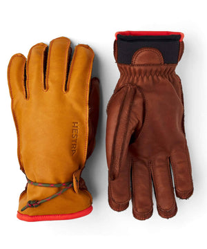 Wakayama 5 finger Glove Gloves Hestra Cork / Brown 6 