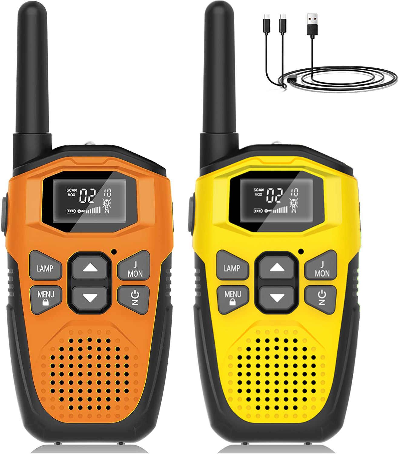 NXGKET Walkie Talkies for Adults Long Range, Rechargeable 2-Way Radio