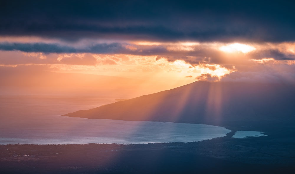 Maui Sunset Canvas Wrap