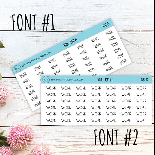 DONE Stickers for planners and Bullet Journals. 7 Fonts to Choose From – My  Happy Place Stickers