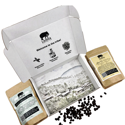 Lanna Coffee Coffee Sampler Gift Box