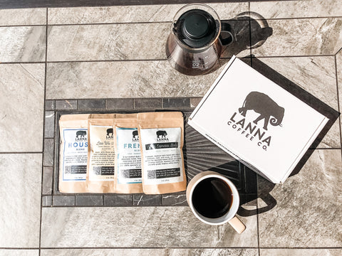 Lanna Coffee corporate gifts coffee sampler gift box