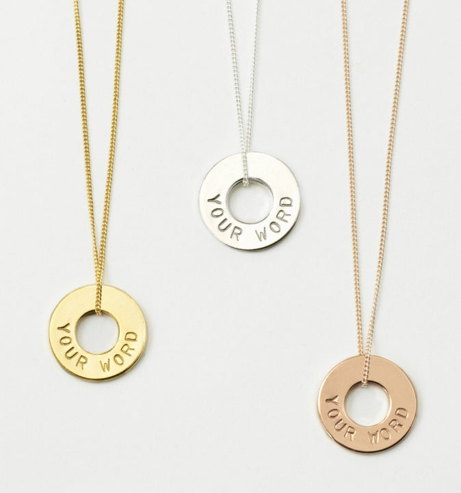 MyIntent Custom Dainty Necklace all color Gold Plated, Silver Plated and Rose Gold Plated