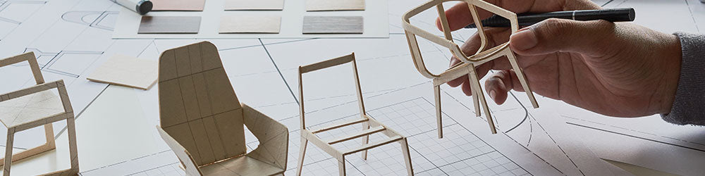 Furniture designer chair models