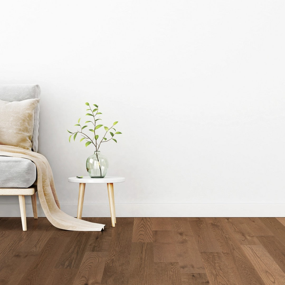 Mercier Design+ Engineered 3.25" Select & Better Red Oak Satin 12mm Hardwood Plank