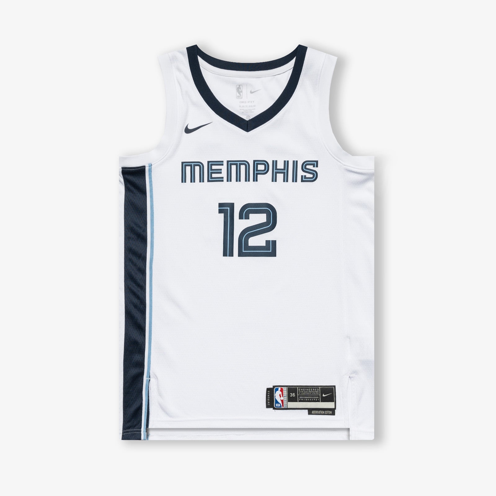 Memphis Grizzlies Statement Edition Jordan Dri-FIT NBA Swingman Jersey - Light Blue, S (40)