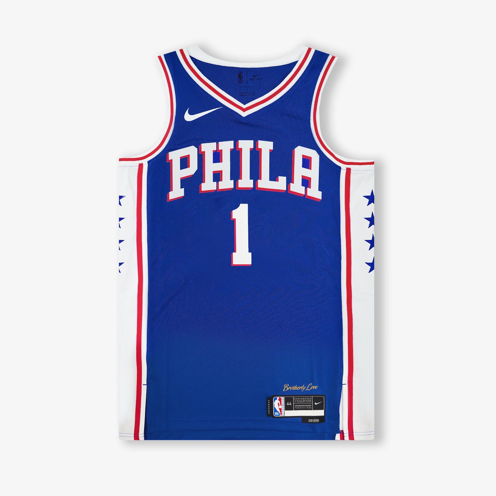 Philadelphia 76ers Joel Embiid Toddler Road Blue Basketball Jersey