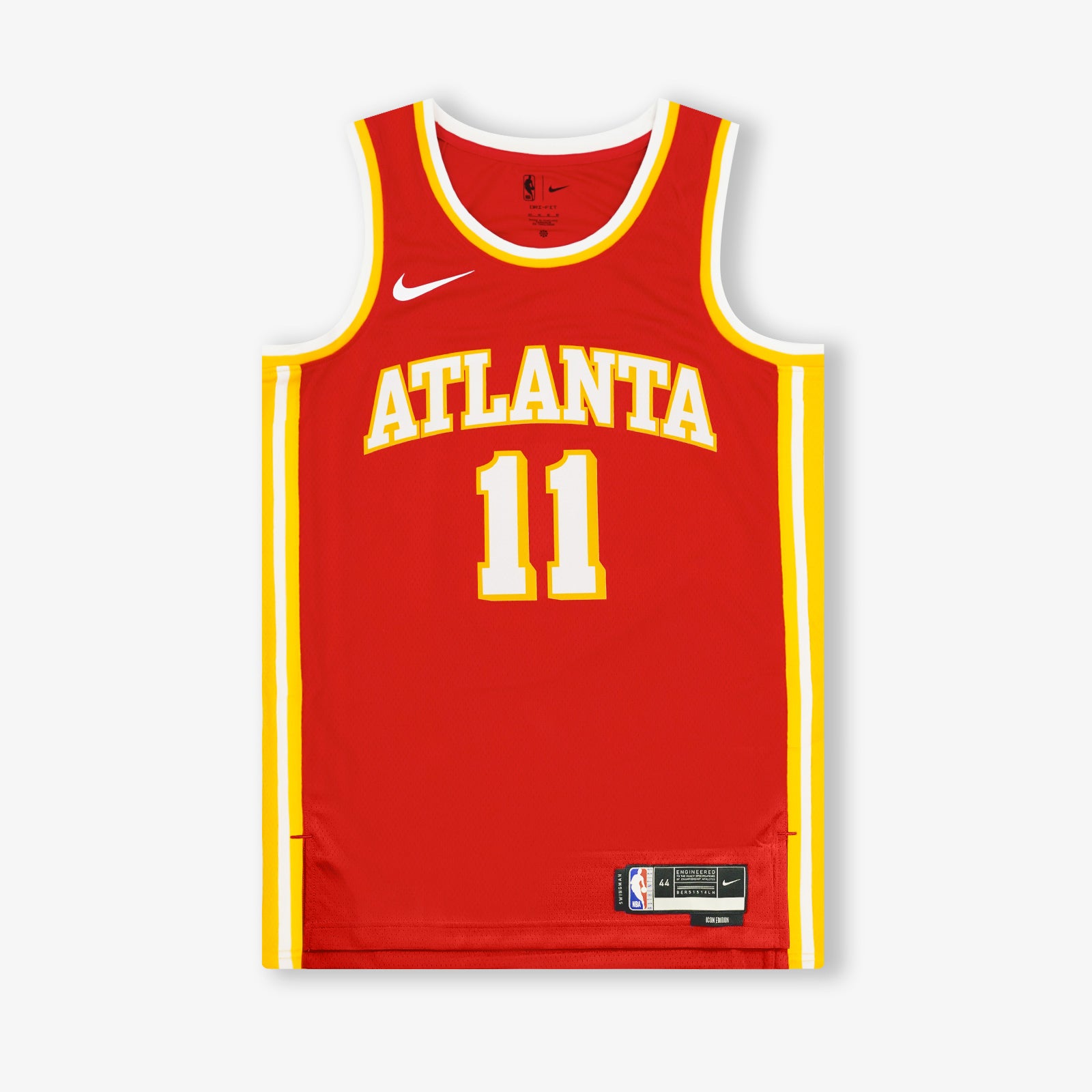 Toddler Nike Trae Young Red Atlanta Hawks Swingman Player Jersey - Icon Edition Size: 4T